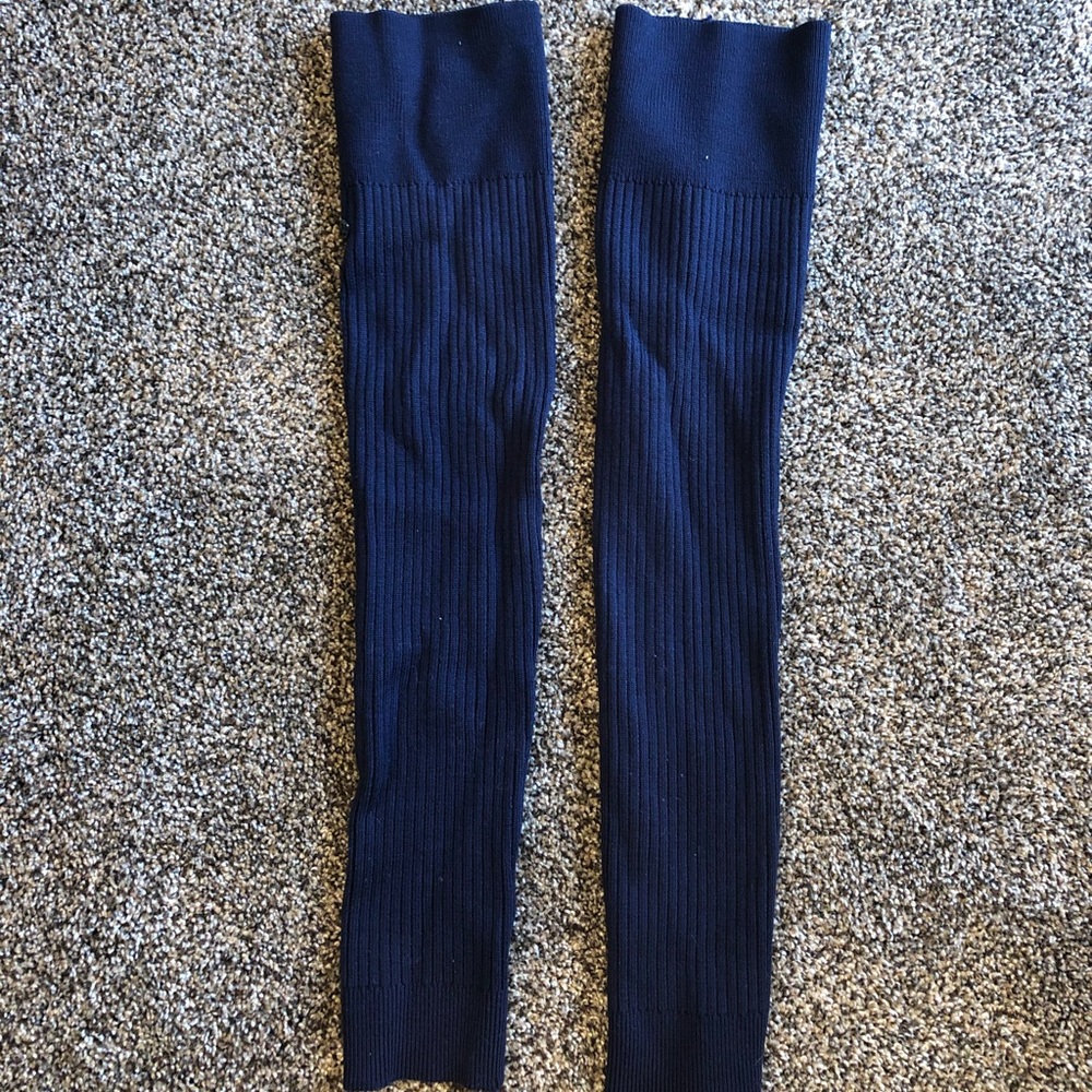 Navy Blue Lululemon leg warmers